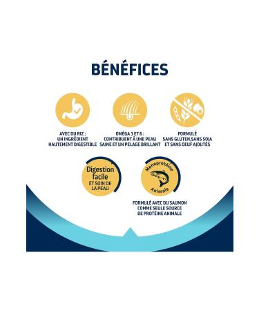 Advance Mini Sensitive Salmon Small Breed Adult Dog Food 3 Kg - Buy Online on GoSupps.com