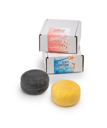 naturamisse Solid Shampoo Duo Set Spring Solid Shampoo Ocean Solid Shampoo All Hair Anti-Loss Nourishing - Buy Online on GoSupps.com