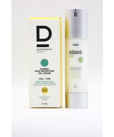 Dermoskin Acn Mat Face Protection 50 SPF Cream and Anti-Stain Adaleb Cream - Buy Online on GoSupps.com