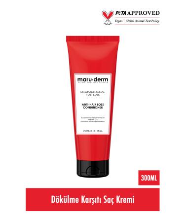 Maru.Derm Hair Cream | Anti-Hair Loss Hair Cream 300 ml | All Hair Types | Vegann - Buy Online on GoSupps.com