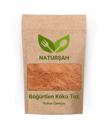 Natur ah Blackberry Root Powder-Ground (Rubus Caesius Powder) 500 Gr