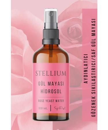 STELLIUM 0 Natural Rose Yeast Water Moisturizing Brightening and Pore Tightening 100 Ml (NOT OIL REMOVED) - Buy Online on GoSupps.com