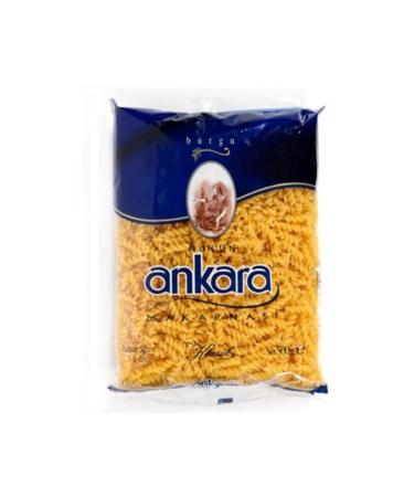 Ankara Pasta Ankara Spiral Pasta 500 Gr. (12 PIECES)