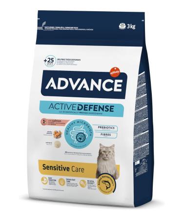 Advance Sterilized Salmon Sterilized Cat Food 3 kg Current Sk Sent. - Buy Online on GoSupps.com