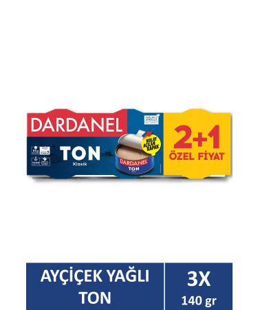 Dardanel Sunflower Oil Tuna 3x140 gr