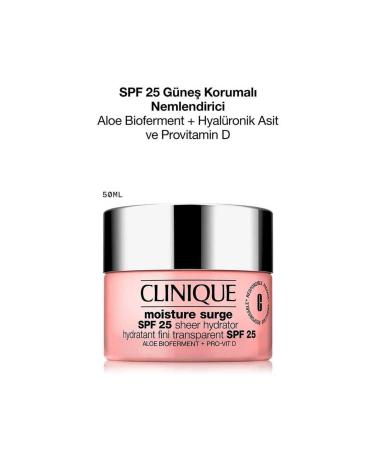Clinique Moisture Surge Spf 25 Moisturizing Face Cream - 50ml