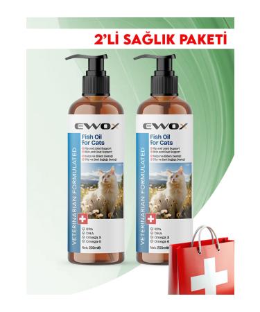 EWOX Cat Health Pack of 2 (Salmon Oil 2 Pieces)