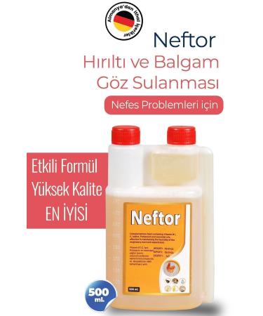 Munich Vet 4-Piece Set Caradox Crop Mushroom + Farmatom Vitamin + Alfamin + Neftor Wheezing Set - 500 Ml - Buy Online on GoSupps.com