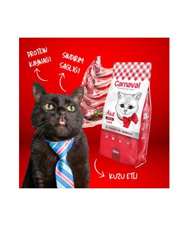 Carnaval Lamb Adult Cat Food 1.5kg - Buy Online on GoSupps.com