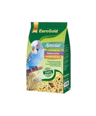 YeniBazaar EuroGold Special Shellless Budgie Food 500 Gr - Lisinya