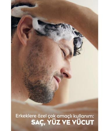 NIVEA MEN Men's Shower Gel Energy 500ml Complete Care Body Hair Face Mint Extracts Fresh Skin Feeling - Buy Online on GoSupps.com