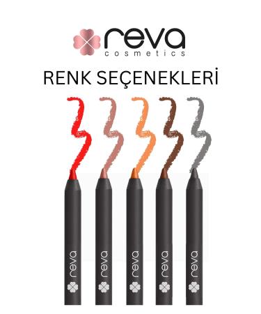 REVA Creamy Plumping Orange-Nude Lip Pencil & Plumping Lip Liner No:634 - Buy Online on GoSupps.com