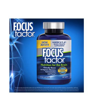 FOCUSMAX Focus Factor 180 Tablet Nutrition For The Brain - Buy Online on GoSupps.com