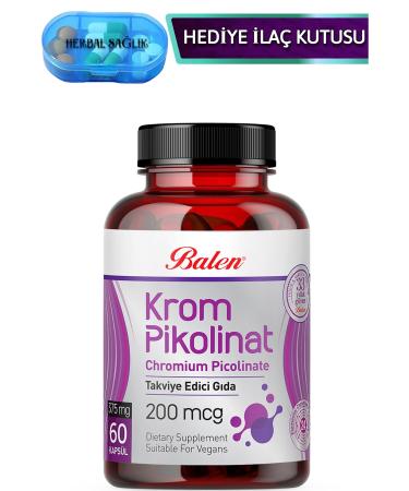 Balen Chromium Picolinate 60 Capsules 375 Mg