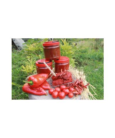 my organic flavors Hatay Local Handmade Sweet Natural Pepper Paste 1kg - Buy Online on GoSupps.com