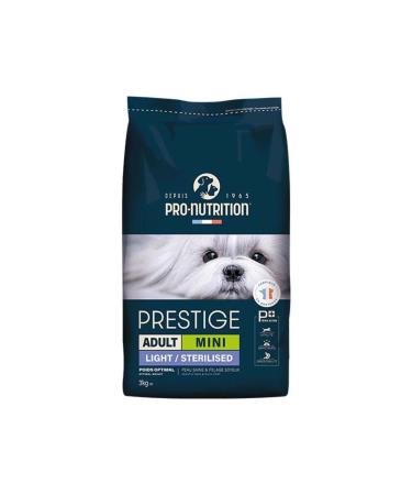 Pro Nutrition Prestige Adult Mini Light Sterilized Adult Dog Food 3 Kg