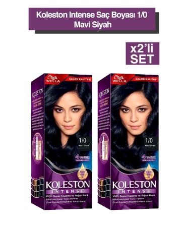 Wella Koleston Intense Hair Dye 1/0 Blue Black 2x