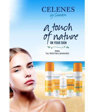 Celenes by Sweden Herbal Sun Protection Cream 50 Spf 50ml / All Skin Types - Buy Online on GoSupps.com