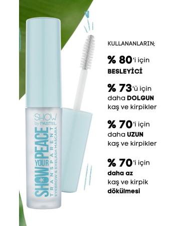 Show by Pastel Show Your Mascara & Show Your Peace - Eyebrow and Eyelash Mascara - Buy Online on GoSupps.com