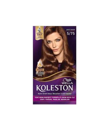 Wella Koleston Kit Hair Dye 5/75 Attractive Copper