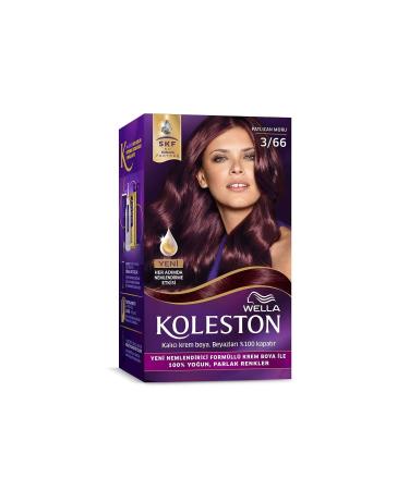Wella Koleston Kit Eggplant Purple Set 3.66