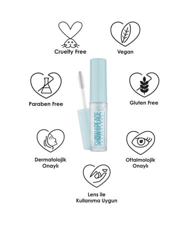 Show by Pastel Show Your Mascara & Show Your Peace - Eyebrow and Eyelash Mascara - Buy Online on GoSupps.com