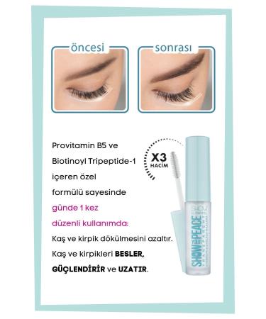 Show by Pastel Show Your Mascara & Show Your Peace - Eyebrow and Eyelash Mascara - Buy Online on GoSupps.com