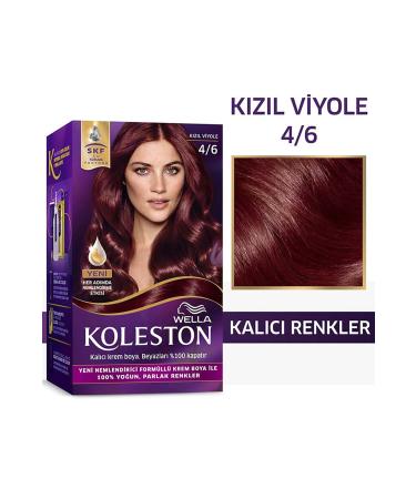 Wella Koleston Kit Hair Dye 4/6 Red Violet
