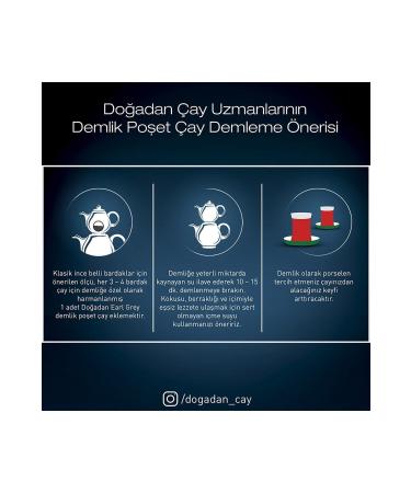 Do adan Earl Grey 100 Teapot Black Tea Bags X 5 Pieces - Buy Online on GoSupps.com