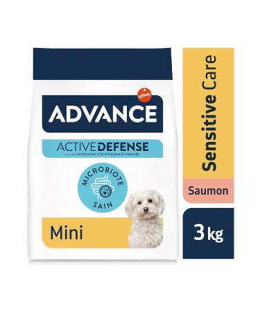 Advance Mini Sensitive Salmon Small Breed Adult Dog Food 3 Kg - Buy Online on GoSupps.com