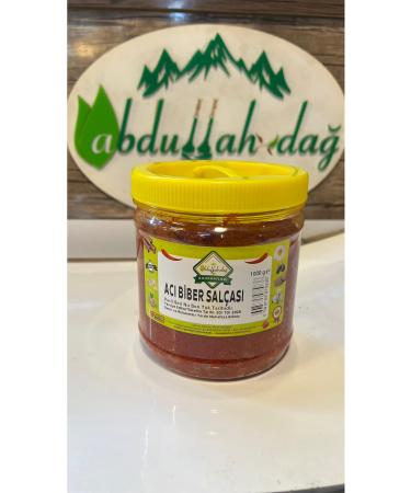 ABDULLAH DA Hatay Local Natural Hot Pepper Paste Hot 1 Kg / 1000 gr