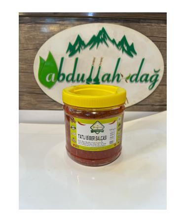 ABDULLAH DA Hatay Local Natural Non-Hot Pepper Paste Sweet 1 Kg / 1000 gr