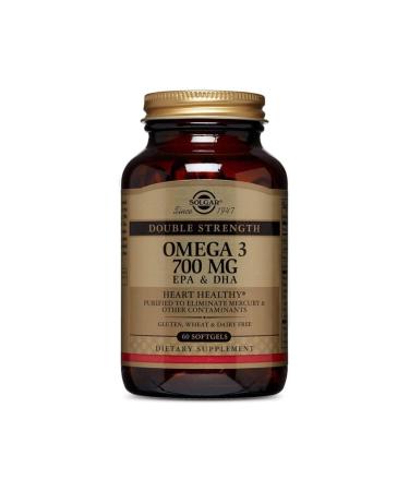 Solgar Omega 3 700 Mg 60 Capsules Fish Oil - Buy Online on GoSupps.com