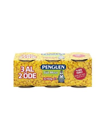 Penguin Sweet Corn 150grx3 (6's)