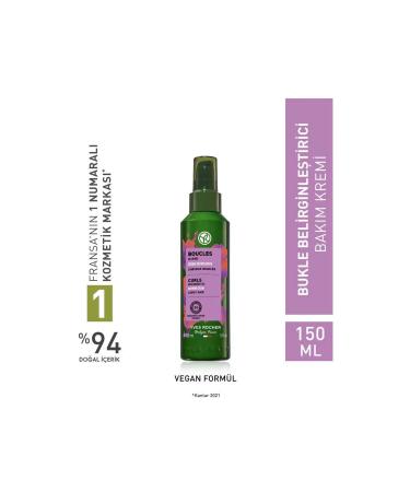 Yves Rocher Curl Defining Care Cream for Curly and Wavy Hair (Boucle) - Vegan-150 ml
