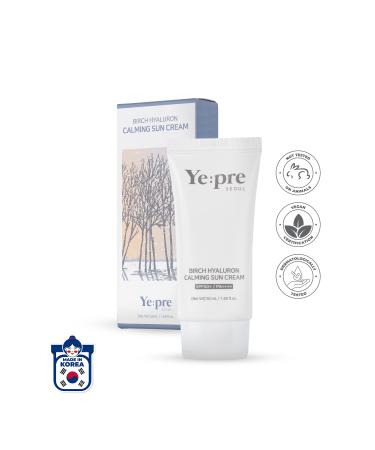Ye:pre Yepre Birch Extract Soothing Sun Cream SPF50 PA++++ 50ml