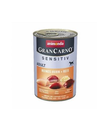 Animonda Grancarno Sensitive Chicken and Rice Adult Dog Canned Food 400 gr