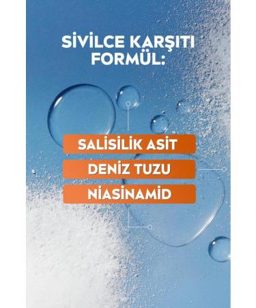 NIVEA Derma Skin Clear Anti-Acne Facial Cleanser Peeling 150ml Salicylic Acid Niacinamide Sea Salt - Buy Online on GoSupps.com