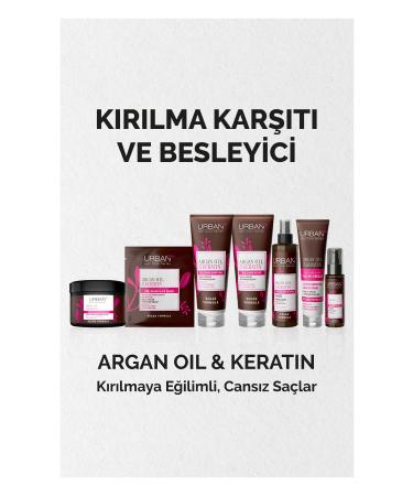 Urban Care Argan Oil & Keratin Special Shampoo for Easily Breakable Hair X2 Pieces - 250 ml - Buy Online on GoSupps.com