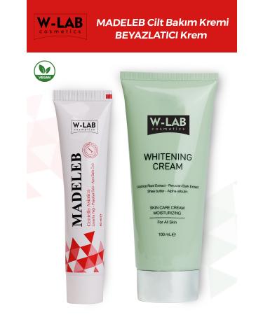 W-Lab Cosmetics Madeleb Skin Renewal Cream 40 ml and Whitening Cream 100 ml Set