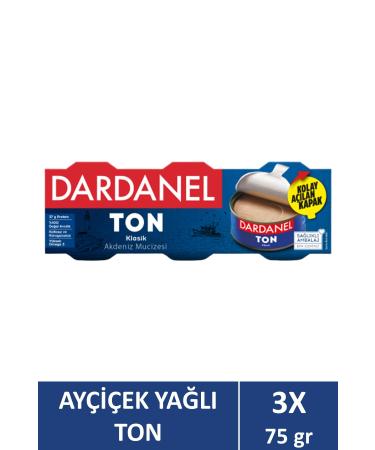 Dardanel Sunflower Oil Tuna 3x75 gr