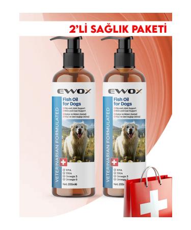 EWOX Health Pack of 2 for Dogs (Salmon Oil 2 Pieces)