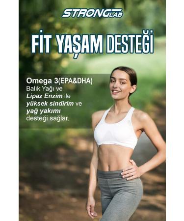 Strong Lab Iceland Premium Omega-3 Fish Oil 1200 Mg(EPA/DHA) D3 k2 Vitamin phosphatidylserine 60 Capsules - Buy Online on GoSupps.com