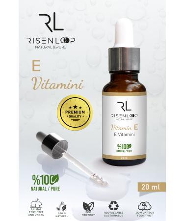 RL Cosmetics Vitamin E 0 Pure Natural 20 ML