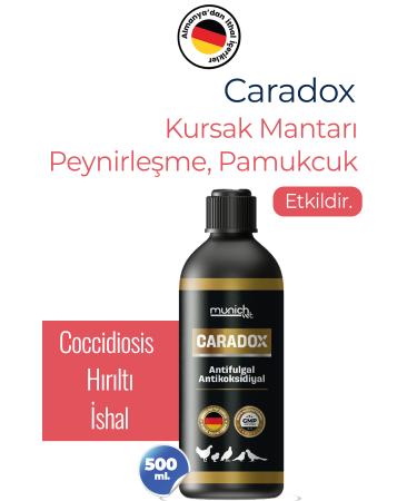 Munich Vet 4-Piece Set Caradox Crop Mushroom + Farmatom Vitamin + Alfamin + Neftor Wheezing Set - 500 Ml - Buy Online on GoSupps.com