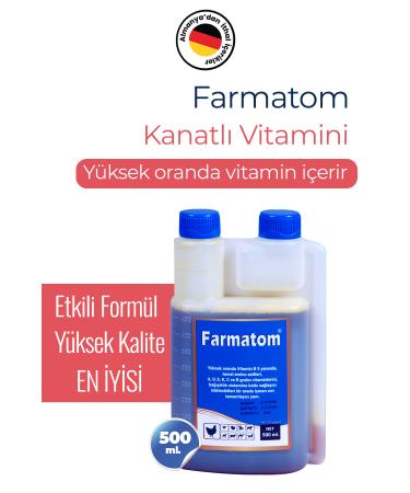 Munich Vet 4-Piece Set Caradox Crop Mushroom + Farmatom Vitamin + Alfamin + Neftor Wheezing Set - 500 Ml - Buy Online on GoSupps.com