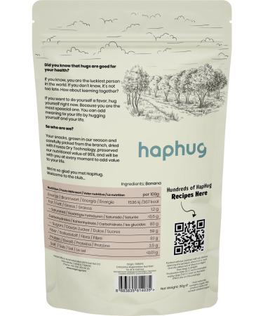 HapHug 3 Pack Freeze Dried Banana - Freeze Dried Fruit - Dried Fruit 3x30gr - Buy Online on GoSupps.com