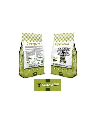 Carnaval Lamb Adult Dog Food 3kg - Buy Online on GoSupps.com