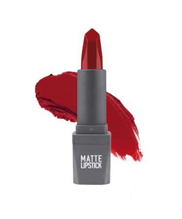 Alix Avien 422 Wild Red Matte Lipstick - Non-Drying Smooth Touch and Velvety Effect - Matte Lipstick - Buy Online on GoSupps.com