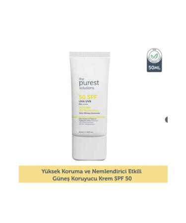 The Purest Solutions Moisturizing Revitalizing Sun Cream for Lifeless and Dry Skin SPF50+ 50 ml Demb.1230 - Buy Online on GoSupps.com